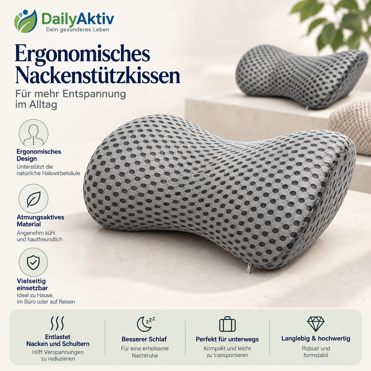 Lendensteunkussen | RugComfort